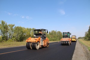 Новосибирская область: в наукограде Кольцово реконструируют участок дороги к СКИФу