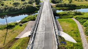 В Новгородской области завершили ремонт двух мостов на автодороге Хвойная – Пестово